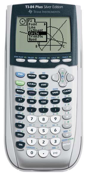 TI-84 Plus Silver Edition Maximum performance, flexibility and connectivity for secondary school mathematics and science.