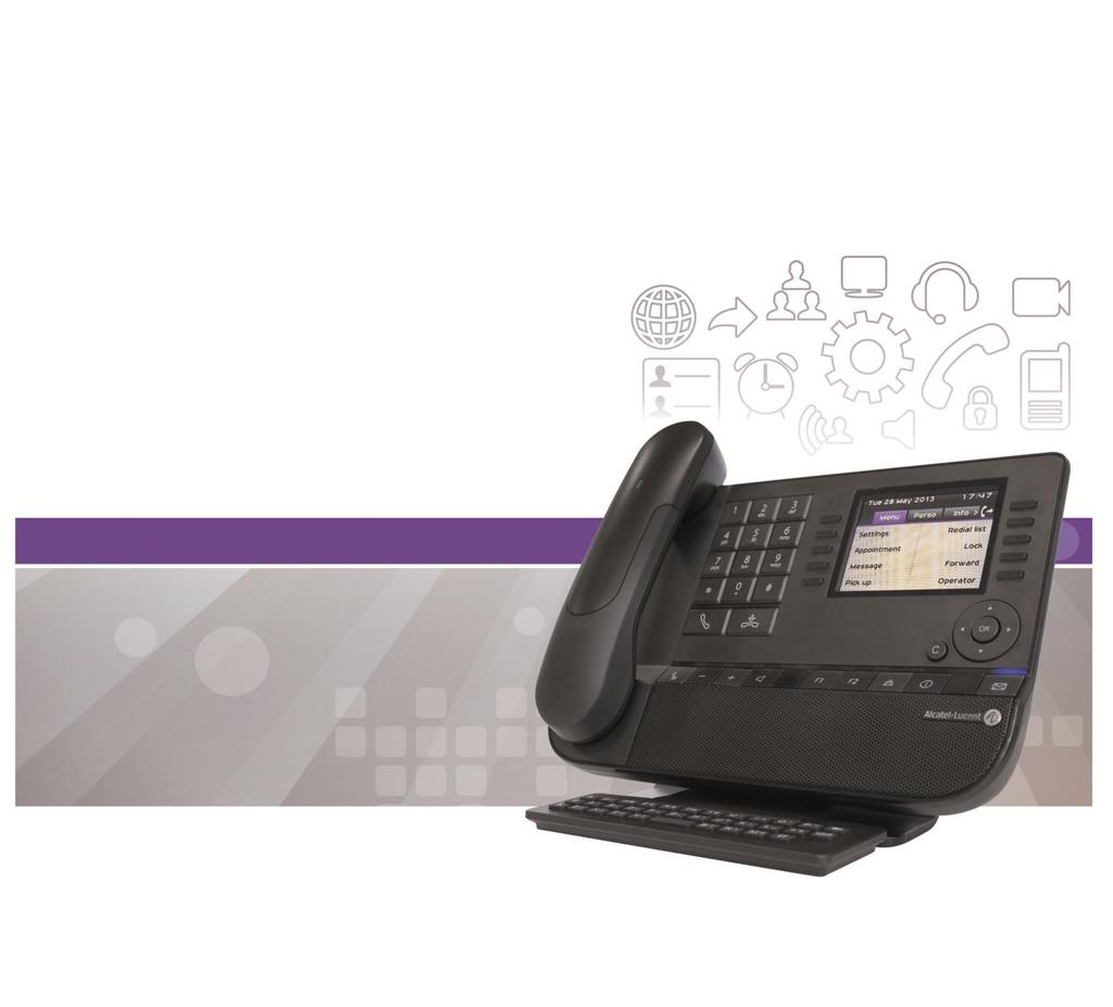 Alcatel-Lucent OmniPCX Office Rich Communication Edition 8068 Premium Deskphone 8039 Premium Deskphone 8038