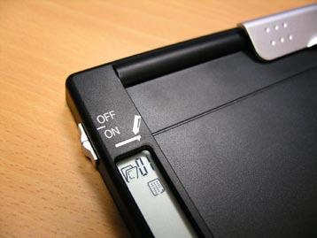 Recording Your Handwriting Power on the digital pad To power on the digital pad, slide the power switch downward as indicated. If the digital pad cannot be powered on, please check: 1.