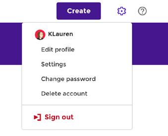 Course 1.1 Navigating the Kahoot! platform The final part of the platform to navigate is your Kahoot! Profile page.