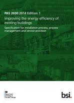 PAS 2030 Improving the energy efficiency of existing buildings Department of Energy and Climate Change (DECC) PAS 2030 is a mandatory document to be used in the installation of energy efficiency