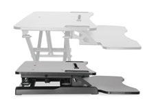 desktop DA-90384 4016032433316 Electric Height Adjustable Sit/Stand Desk Upgrade Kit