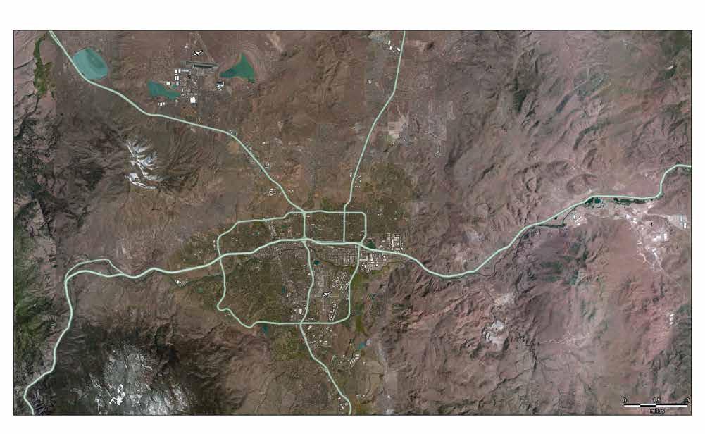 FOR SALE REGIONAL EMPLOYERS MAP EMPLOYERS MAP - NORTHERN NEVADA Cold S Co Cold Springs p in pr ings ngs g Lemm Le Lemmon mm mon o Valley Val a lle ey 80 RReno-Stead Airport Spa Sp Spanish an nish S