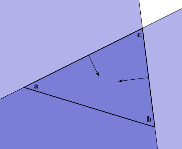 Ray-triangle intersection