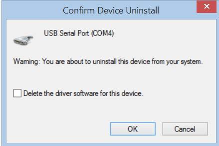 This will raise issues within the Grace PC software as you are attempting to assign a COM port number to a unit.