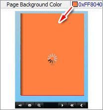 (6) Page Background Color When load pages, or if the page number