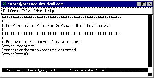 Installation 1. After the TEC Integration product is successfully installed, you must stop and restart the event server to activate the Software Distribution event classes.