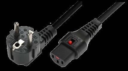 Cables 10A NEXT IEC LOCK Power Cables 16A Section 3 x 1.00 mm 2 H05 V V-F 3 x 1.