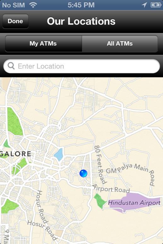 Find Us Location Services Reminder When using the "Find Us" feature, if the "Location Services"