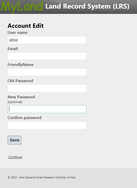 Edit User Account Details You will be able to update your user account details to reflect the correct state. 1. To update the user account details click on the Manage Your Account hyperlink in Step 4.