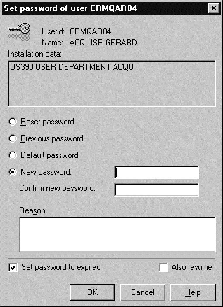 Setting passwords 5. To enable users on multiple systems, select each user individually in the list of users, then repeat these steps.