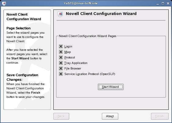 3Configuring the Novell Client for Linux This section explains two ways that you can configure the Novell Client TM for Linux settings on a workstation.