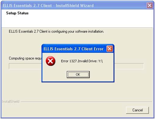 Appendix A Windows Client Uninstall Error 1.