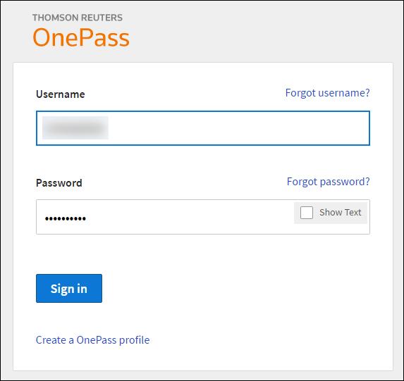Add Products to Your OnePass Account Profile To edit or update your OnePass account, follow these steps: 1. Select the Update OnePass profile link located on the Sign In page.