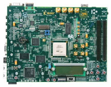 26 ML405 Purpose: General purpose FPGA/RocketIO MGT development board Board Part Number: HW-V4-ML405-UNI-G Device Supported: XC4VFX20-FF672 Price: $795 The ML405 is a feature-rich and low-cost