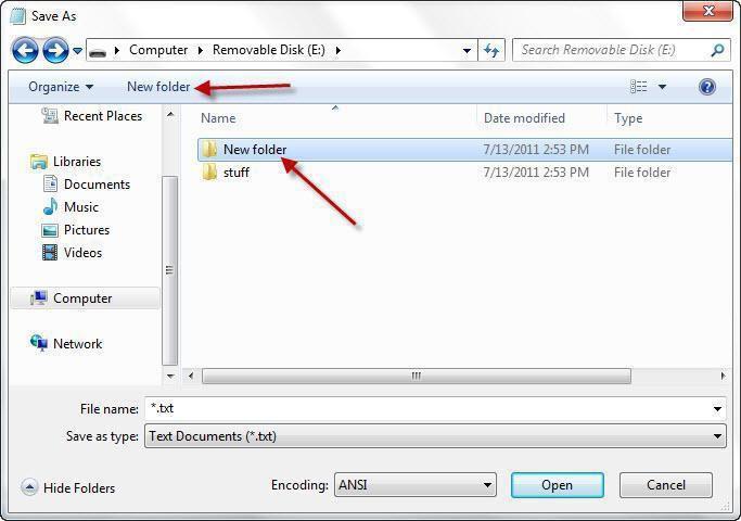 5 2. Click on the left-side menu and select Computer, and then select your USB drive from the list.