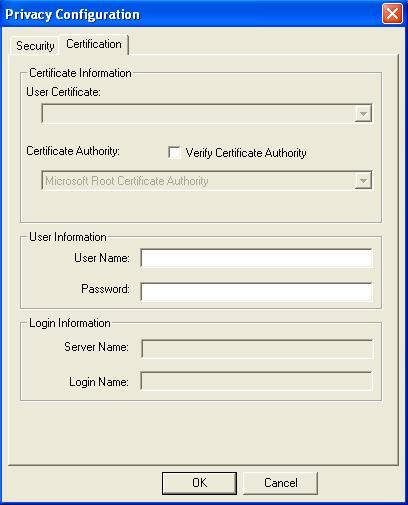 PEAP: This utility will automatically identify Certificate Authority and Login Information for users to configure PEAP.