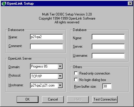 5. Select the OpenLink Generic 32 Bit Driver option and click Finish.