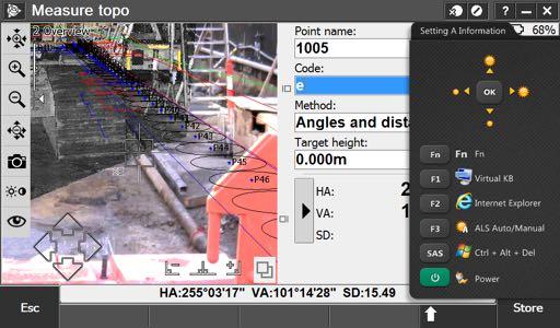 Advanced Total Station Functionality Benefit QA for setout