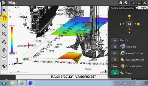 Advanced Total Station Functionality Features Interactive