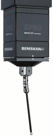 Compact and highly accurate, this probe is only ø25 mm diameter for working in restricted spaces.