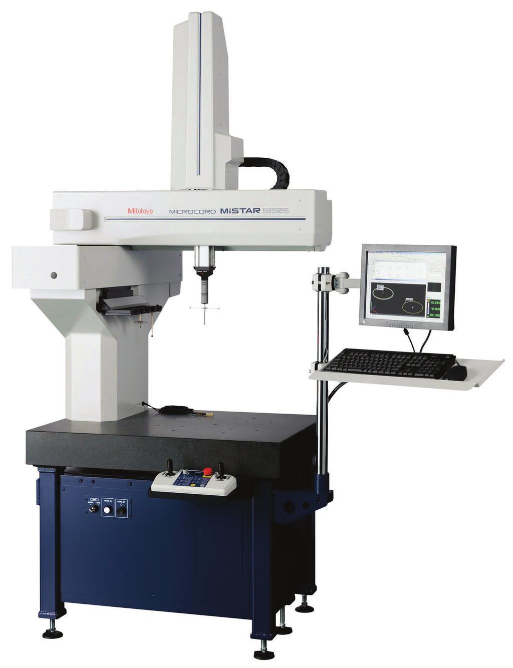 MiStar Shop Floor CC Type CMM High performance/cost ratio in a compact CMM featuring high environmental resistance and maintainability.