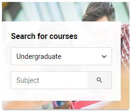 Our new 2018 search tool will be available from 9 May! How can I access the new search tool? You ll be able to search for courses directly from the ucas.