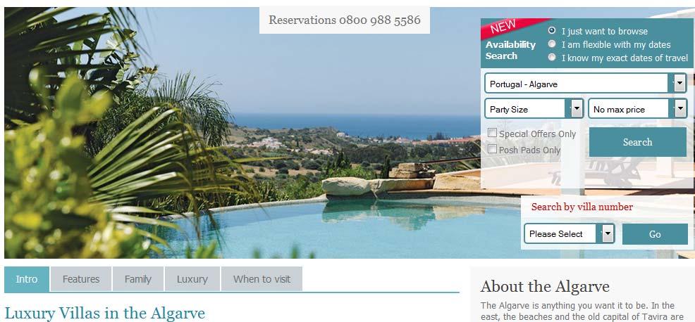 Retargeting example Track visitors who spend more than 30 seconds looking at specific villas Show ads to these people when they visit other sites 7