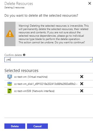 Launching an NVIDIA GPU Cloud VM from the Azure Portal 5. After you ve deleted the VM disk and network interface, delete the public IP address resource.