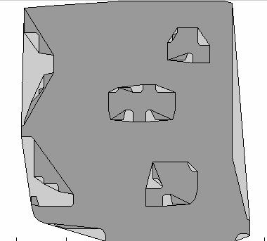 1: Original Bi-level Image with Holes Figure V.1.2: