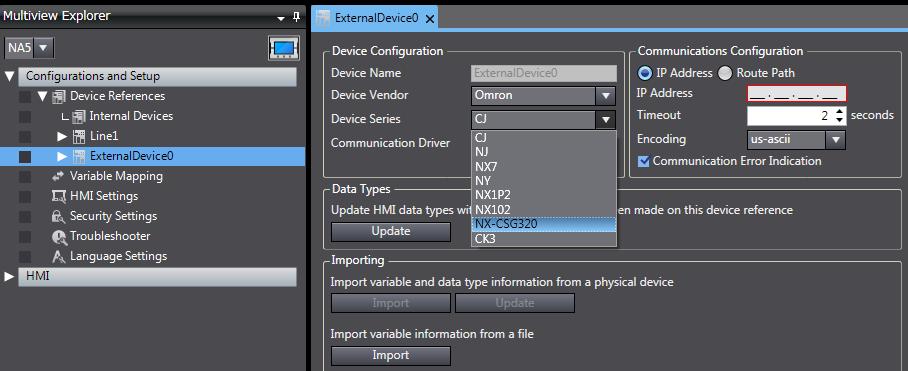 4-3-1 Add External Devices This section describes how to add devices to another project.