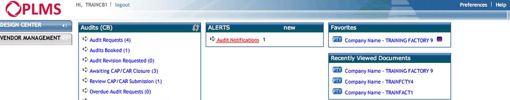 1 1 Click on the Alert (s) you wish to view from the Alerts Section.