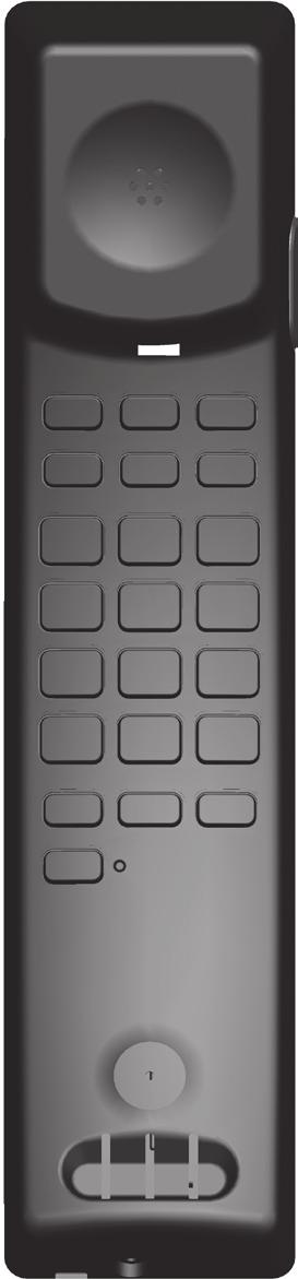 Telephone layout Analog cordless 2-line - A2420 MESSAGE WAITING LED DATA port Wall mount clip /FIND HANDSET Autodial keys PAUSE (recessed key) PROGRAM (recessed key) INT REDIAL FLASH MUTE