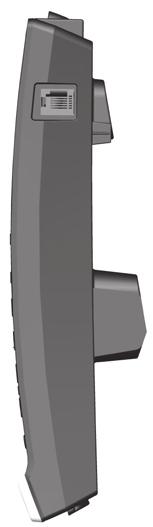 Installation Analog cordless 1-line/2-line - A2410/A2420 Installation option - converting from desktop to wall mount position To mount the telephone base on the wall: 1.