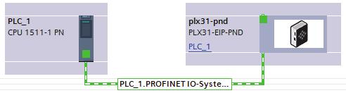 d. Using the device Catalog, under Other field devices>gateway>prosoft Technology, Inc.>PLX30 Drag the PLX31-EIP-PND to the network. e.