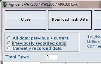 -In Tasks section, you can view previously recorded data, without having to open a