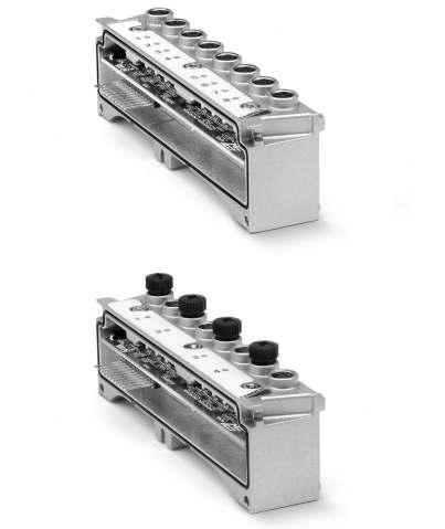 > Series 3 Plug-In valve islands Valve Islands > 016 Digital input Module ME3-0800-DC and ME3-0400-DC The Digital input module can be connected only in presence of a CPU or Expansion module and can