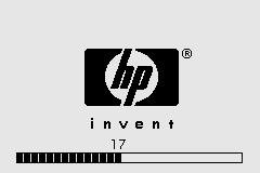 The printer's start-up process does not complete If the printer's start-up process stops when the front panel is displaying the number 17, this indicates that there is a problem with the file system