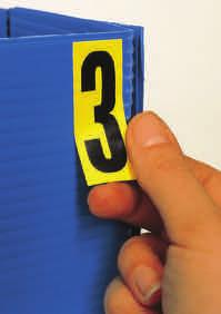Number & Letters For indoor use (B-500) CONSECUTIVE MARKERS Ordering: By part numbers Packaging: 1 series per pack (25 identical cards per pack) Consecutive B-500 markers contain numerical or