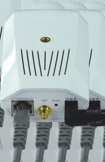 8. Insert the TV-H510's power adapter, the IP Camera's power