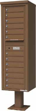 (Double Column) plus (1) Outgoing Mail Door $1,935.50 Call Unit Size: 32 5 8"W x 70"H x 17 3 4"D: Weight: 250 lbs.