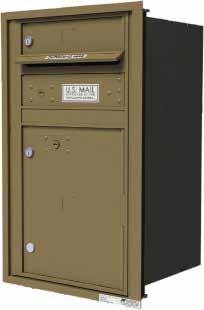 (Double Column) plus (1) 4-High Parcel Locker and (1) Outgoing Mail Door; $770.