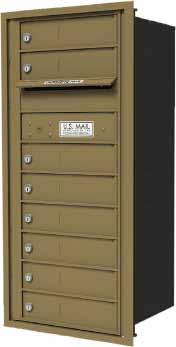 QTY: 3+ SUITE I H4CIT8-18 18-Tenant Door Unit (Double Column) plus (1) Outgoing Mail Door $941.