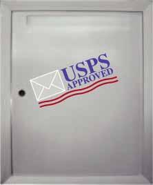 Series Optional Features Commercial mailboxes engraved as specified Available in full range of finishes Letterslot for 12 Series 1 2"H x 5"W Letterslot for 120 and 130 Series 1 1 4"H x 11"W Item