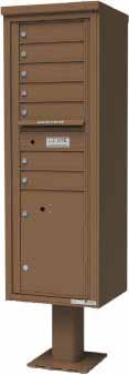SUITE B H4CB14CBT10 Parcel Locker 1-Door Compartment Single Column $510.50 Call Unit Size: 18 3 4"W x 46 1 4"H x 17 3 4"D; Weight: 82 lbs.