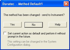 Cannot read method message box This message is normal, when the method is first time used with new or modified configuration of the controlled instruments.