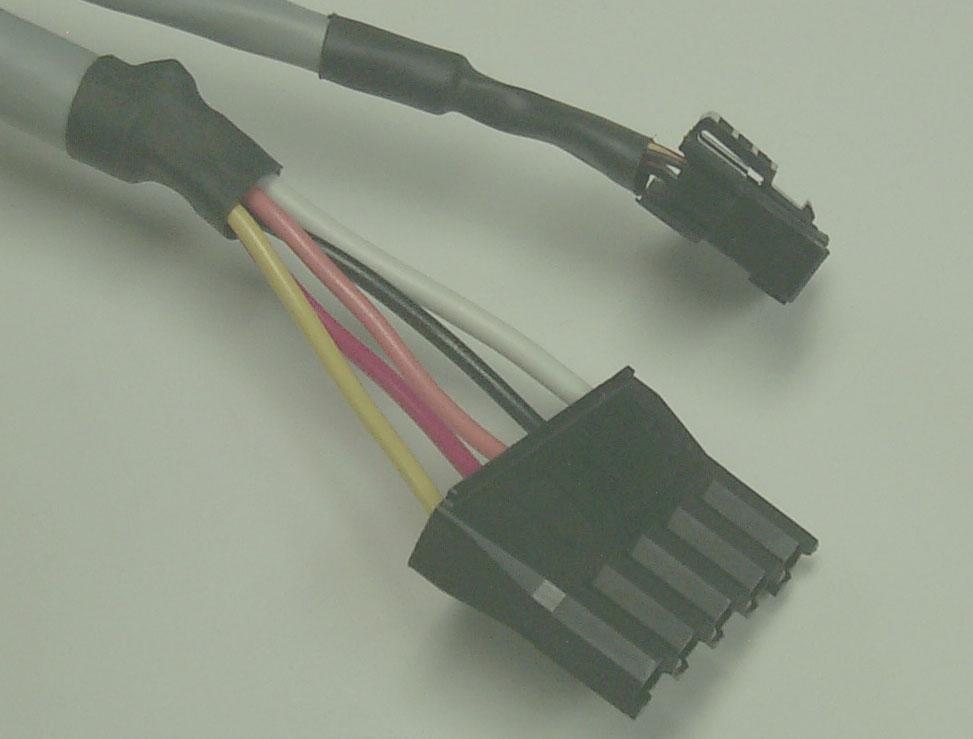 For example, ordering a SilverNugget, with the ABxx option, would mean the motor cable has flying leads and the encoder cable has a Molex connector.