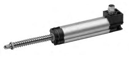 Position Transducers with return spring potentiometric up to 200 mm, IP 54 Series TEX This cost effective linear transducer is characterized by its various mounting options and compact dimensions.