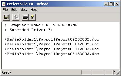 Purging Files Note: You can also load a list of files from a prefetch request (.dxp) file. To load a list of files, click Load From File, navigate to the prefetch request file and click Open.