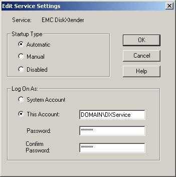 From the Computer drop-down list in the Administrator, select the DiskXtender server with the service to manage. 3. From the Tools menu, select Service Manager.